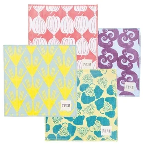 Kaya-ori dishcloths (set of 4) made of 8 layers for durability, long-lasting abs - Picture 1 of 10