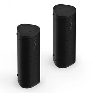 Sonos Roam 2 Portable Waterproof Bluetooth Speaker - Pair - Picture 1 of 10