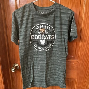 Ohio University Bobcats Shirt Mens Small Green NCAA College T-Shirt - Picture 1 of 4