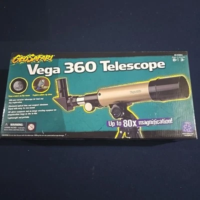 Educational Insights GeoSafari Vega 360 50mm Refractor Telescope #C386 - Image 1 of 4