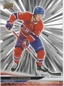 24-25 2024-25 cubierta superior 1 Alex Newhook OUTBURST #102-Canadiens - Imagen 1 de 1