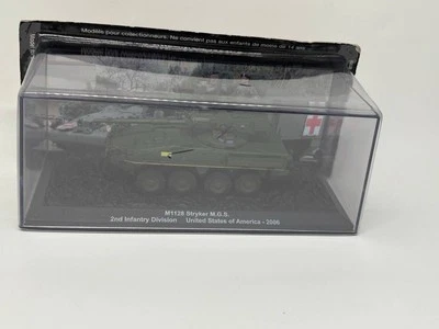 DIE CAST TANK " M1128 STRYKER MGS 2nd INFANTRY USA - 2006 " SCALA 1/72 - Image 1 of 4