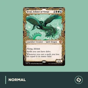 MTG | Teval, Arbitro della Virtù | TARKIR DRAGONSTORM | QUASI NUOVO | EN | VETRINA | MAGIC - Foto 1 di 1