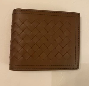 BOTTEGA VENETA Herren-Geldbörse mit Doppelfaltung braun Einheitsgröße authentisch - Bild 1 von 7