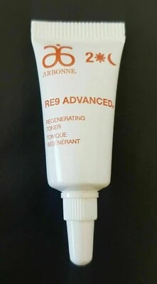 Tónico regenerador avanzado ARBONNE RE9 10x 3 ml, tamaño de viaje Foto 1 de 2