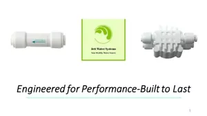 RO Auto Shut Off Valve (RO ASO Valve, 1/4"QC ports) + 1/4" QC Inline Check Valve - Picture 1 of 1