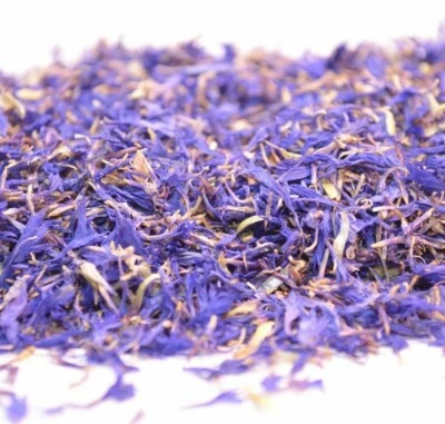 Dried Blue Cornflower Petals - Candle Soap Bath Bombs Making 5g - 1kg - Image 1 of 2