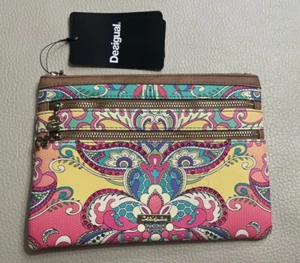 Desigual Women’s Triple Zip Purse - MRSP$90 - Picture 1 of 8