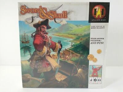 Avalon Hill SWORD & SKULL 2005 Pirate Adventure juego de mesa ¡Nuevo y sellado divertido! Foto 1 de 4