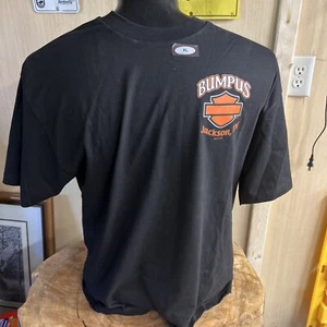 Harley Davidson T Shirt Bumpus Jackson Tenn Men Front Back Graphic XL - Picture 1 of 5