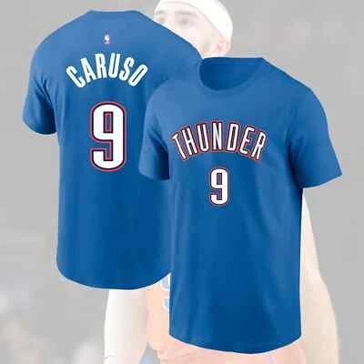 ¡LO ÚLTIMO! Camiseta Alex Caruso #9 Oklahoma City Thunder 2025 nombre y número del jugador Foto 1 de 3