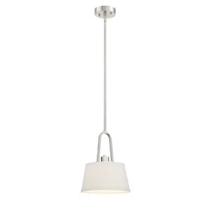 Designers Fountain Studio 1 Light Mini-Pendant, Satin Platinum - 88530-SP - Picture 1 of 1