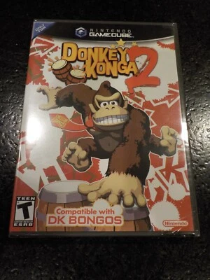 Donkey Konga 2 (Nintendo GameCube, 2005) NUEVO PRECINTADO Foto 1 de 4