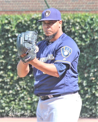 Wily Peralta Milwaukee Brewers Action Orig PhotoArt Pic Var Size Options Willie Cover