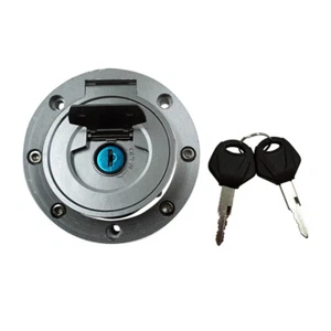 Oil Fuel Gas Tank Cap With 2 Key Set Alloy For Yamaha MT01 MT-01 2005-2009 - Picture 1 of 5