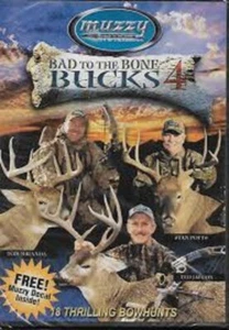 BAD TO THE BONE BUCKS 4 - 18 THRILLING BOWHUNTS - USED DVD MOVIE DISC - Picture 1 of 1