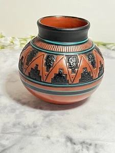 Robson Design Terra Cotta Pot Vase Clay 4.75 x 15" Diameter EUC - Picture 1 of 5