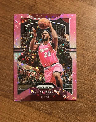 Justise Winslow 2019-20 Panini Prizm Fast Break Pink #230 Miami Heat Duke/50 Foto 1 de 3