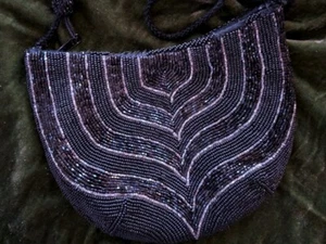 Women's Vintage Beaded Bag - Picture 1 of 4