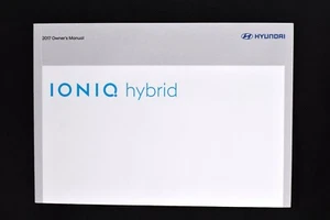 OEM 2017 Hyundai Ioniq Hybrid Owner's Manual Book Owners Information Booklet - Picture 1 of 1