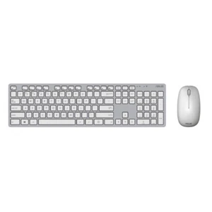 NEW ASUS W5000 EN/CH Wireless Keyboard +Wireless Mouse Set for PC Desktop -White - Picture 1 of 3