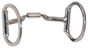 Myler 04 Eggbutt Low Port Comfort Snaffle without Hooks Level 2 BD Legal 89-2904 - Picture 1 of 6