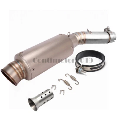 Tubo de enlace de escape medio deslizable para silenciador Honda CBR500R CB500X 500F 2013-2019 Foto 1 de 4