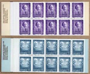 Sweden 1970 nobel prize 2 X booklets MNH . - Picture 1 of 1