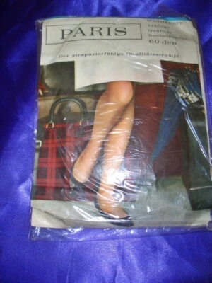 RAR Vintage Paris Strapsstrümpfe Gr. II braun 60 den Nylons Damenstrümpfe OVP - Bild 1 von 2