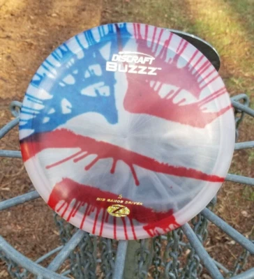 Discraft Elite Z Buzzz Fly Dye Flag Stamp 177g NEW - Image 1 of 4