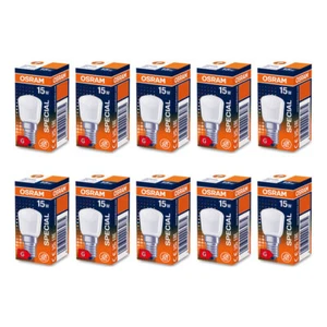 10x Tubo Bombilla Osram Special 15W E14 mate T26 Frigorífico Máquina de coser - Imagen 1 de 2