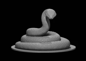 Serpiente Constrictora Gigante - DND - Pathfinder - Dungeons & Dragons - RPG - Mesa - Imagen 1 de 1
