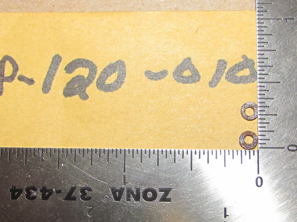 2 OF  P-120-010 WASHER CRANKPIN USED ON MANY LOCOMOTIVES AHM RIVAROSSI HO NEW - Image 1 of 1