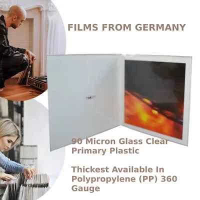 ALBUM GATORS 15 12” Inch Vinyl Double Gatefold Covers Album LP Plastic Outer Record Sleeves