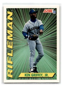 1991 Score Rifleman #697 Ken Griffey, Jr. Seattle Mariners 202489 - Picture 1 of 2