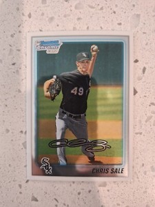 ⚾2010 Bowman Chrome Draft Chris Sale First 1st Bowman Chicago White Sox # BDPP92