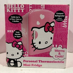 Sanrio Hello Kitty Personal Thermoelectric Mini Fridge 76009-TRU WARMS AND COOLS - Picture 1 of 13