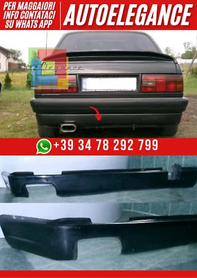 ❤️Spoiler paraurti posteriore compatibile con BMW Serie 3 E30 Berlina/Coupé ❤️ - Immagine 1 di 3