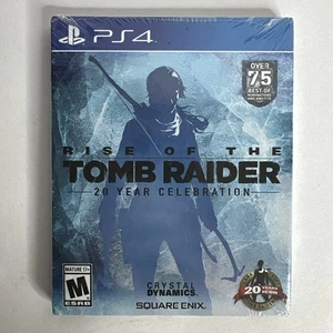 Rise of the Tomb Raider 20th Year Celebration gioco Playstation 4 PS4 NUOVO SIGILLATO - Foto 1 di 2