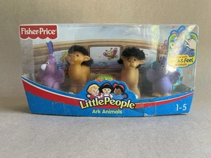 Fisher-Price Little People Touch & Feel Ark Animals Camel Peacock - Picture 1 of 5
