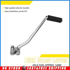 Motorbike Kick Start Lever 16mm Replacement fits for Honda CG125 1985-2003 Metal - Picture 1 of 9