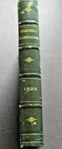 The Year’s Art as recorded in The Quarterly Illustrator-1893 Bound Volume Book. - Picture 1 of 16