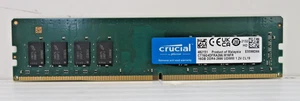 16GB (1x 16GB) DDR4 2666MHz DIMM Crucial RAM CT16G4DFRA266.M16FR - Picture 1 of 3