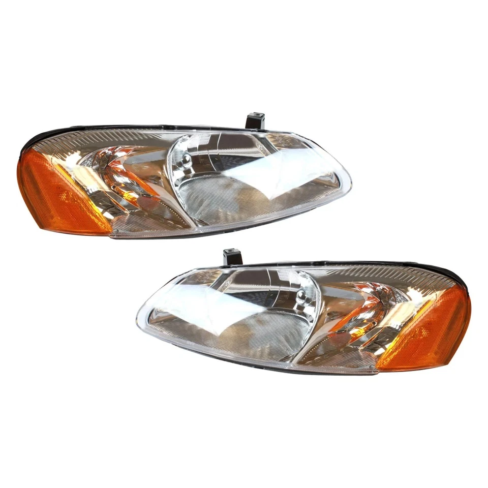 For Chrysler Sebring 03 Headlight Set Driver & Passenger Side Replacement Foto 1 de 1