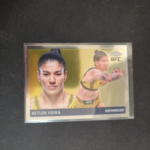 2025 Topps Chrome UFC Ketlen Vieira #55T-14 1955 Topps Insert       L57 - Picture 1 of 2