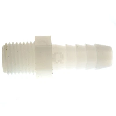 Barra de mangueira Anderson Metals 53701-0604 náilon 3/8" para adaptador NPT macho 1/4" - Imagem 1 de 4