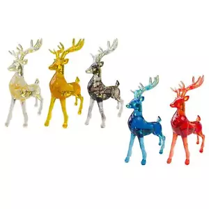 Decorative Deer Statue, Deer Figurines, Artistic Gifts, Nordic , Made of Resin, - Picture 1 of 31