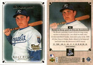 Billy Butler 2007 Upper Deck Masterpieces Baseball Card 83  Kansas City Royals