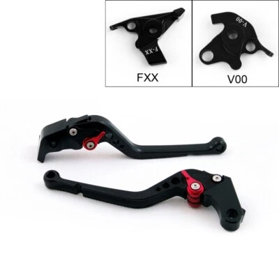 Brake Clutch Levers For Honda VFR800 CBR1100XX/BLACKBIRD ST1300/ST1300A Black H0 Foto 1 de 4