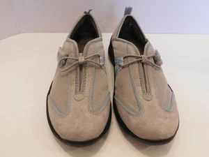 PRIVO LADIES GRAY SUEDE & MESH ATHLETIC SHOES SIZE 6 M - Picture 1 of 7